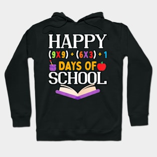 Happy 100 Days Of School Teacher Hoodie